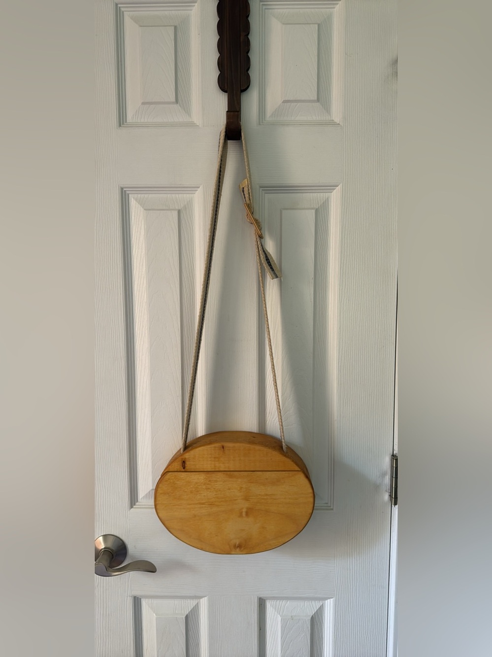 Unique wooden purse